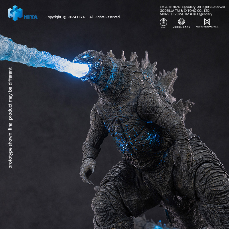 Exquisite Basic+ Series - 7 Inch Heat Ray Godzilla Light Ver. - Godzilla X Kong