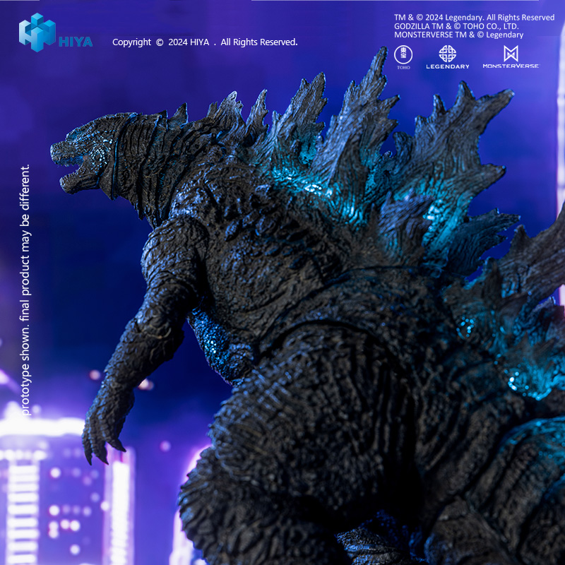 Exquisite Basic+ Series - 7 Inch Heat Ray Godzilla Light Ver. - Godzilla X Kong