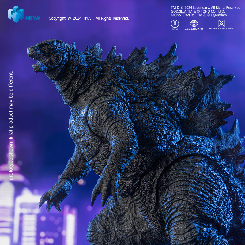 Exquisite Basic+ Series - 7 Inch Heat Ray Godzilla Light Ver. - Godzilla X Kong