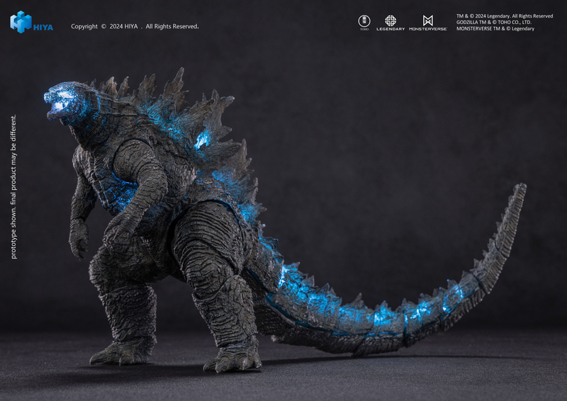 Exquisite Basic+ Series - 7 Inch Heat Ray Godzilla Light Ver. - Godzilla X Kong