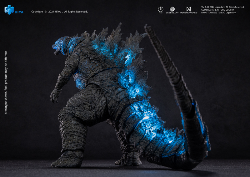 Exquisite Basic+ Series - 7 Inch Heat Ray Godzilla Light Ver. - Godzilla X Kong
