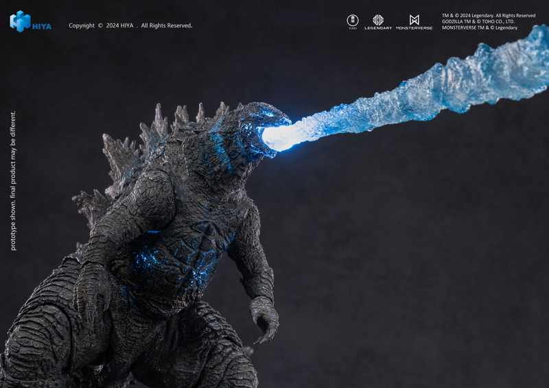 Exquisite Basic+ Series - 7 Inch Heat Ray Godzilla Light Ver. - Godzilla X Kong