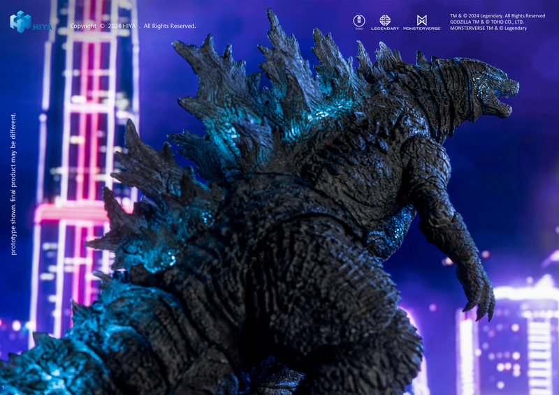 Exquisite Basic+ Series - 7 Inch Heat Ray Godzilla Light Ver. - Godzilla X Kong