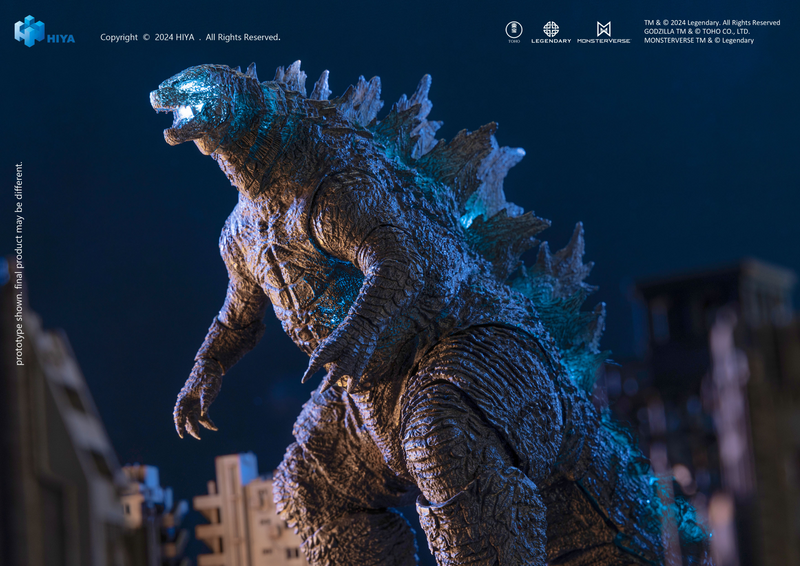 Exquisite Basic+ Series - 7 Inch Heat Ray Godzilla Light Ver. - Godzilla X Kong