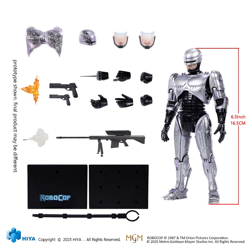 Exquisite Super - 6 Inch Robocop 1/12