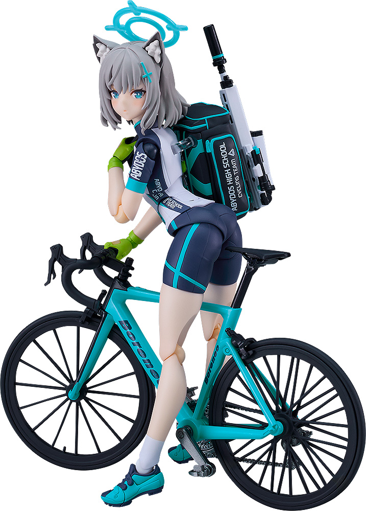 Figma - 644-DX Shiroko Sunaookami (Cycling) DX Edition - Blue Archive