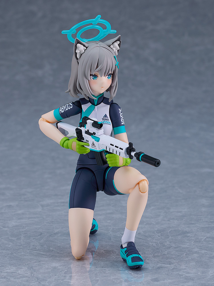 Figma - 644-DX Shiroko Sunaookami (Cycling) DX Edition - Blue Archive