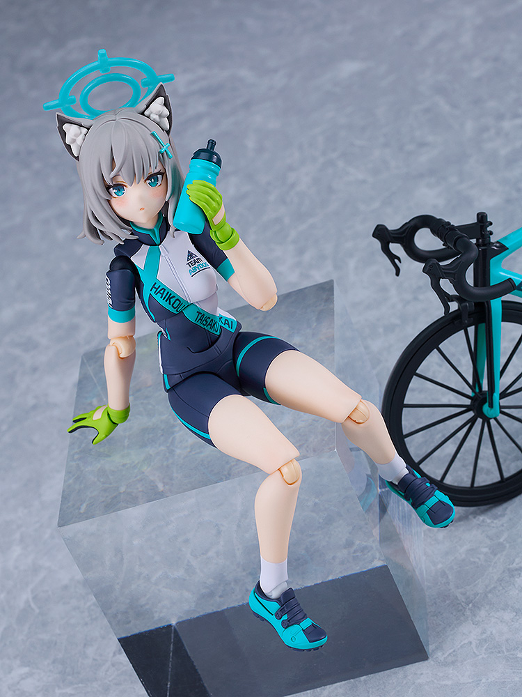 Figma - 644-DX Shiroko Sunaookami (Cycling) DX Edition - Blue Archive