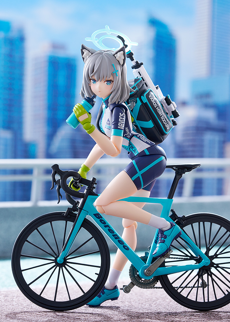 Figma - 644-DX Shiroko Sunaookami (Cycling) DX Edition - Blue Archive