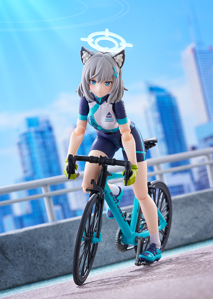 Figma - 644-DX Shiroko Sunaookami (Cycling) DX Edition - Blue Archive