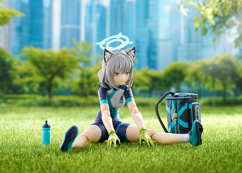 Figma - 644-DX Shiroko Sunaookami (Cycling) DX Edition - Blue Archive