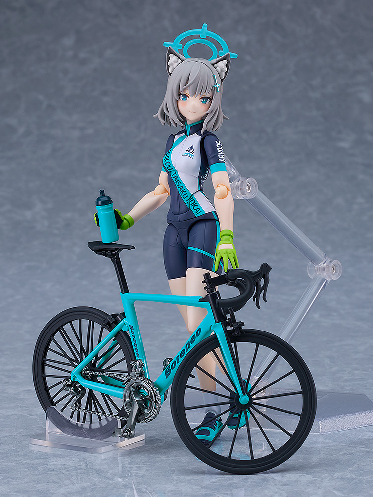 Figma - 644-DX Shiroko Sunaookami (Cycling) DX Edition - Blue Archive