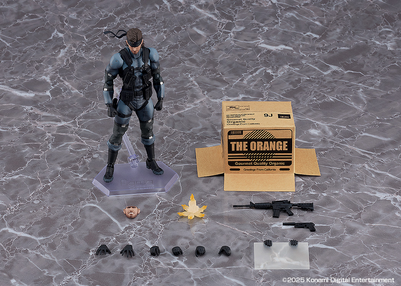 Figma - 645 Solid Snake: MGS2 Ver. Updated Edition - Metal Gear Solid 2 Sons Of Liberty