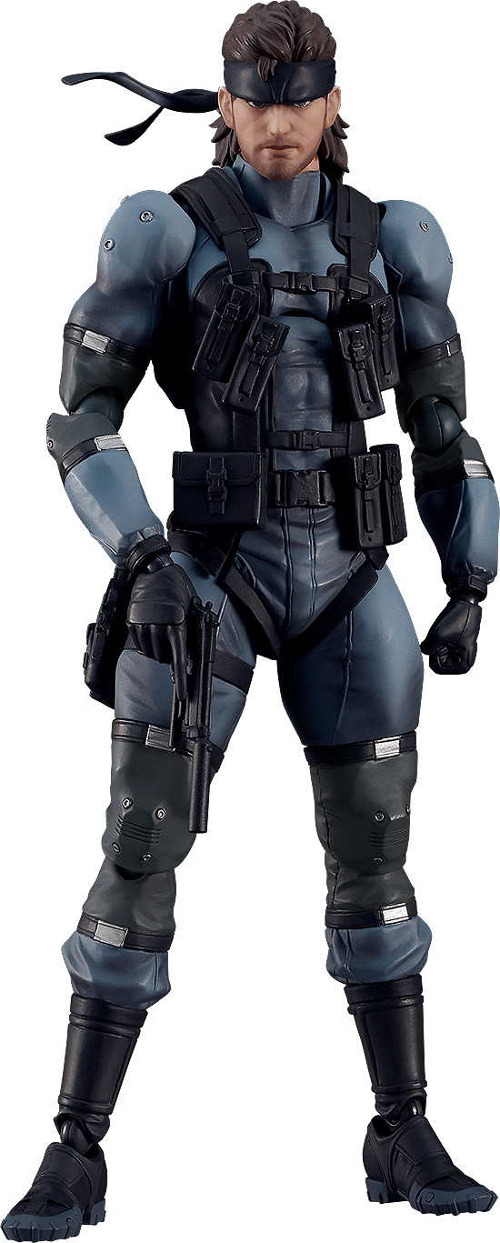 Figma - 645 Solid Snake: MGS2 Ver. Updated Edition - Metal Gear Solid 2 Sons Of Liberty