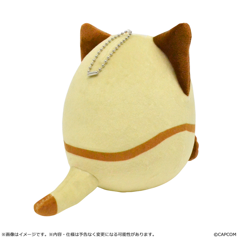 Fluffy Eggshaped Plush Mini - Felyne - Monster Hunter