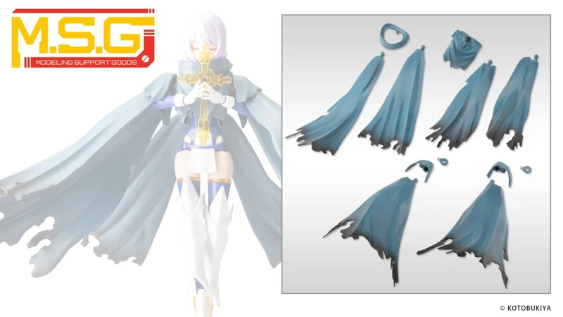 M.S.G - Dress Up Parts Crash & Side Cloak Blue Ver. MO006