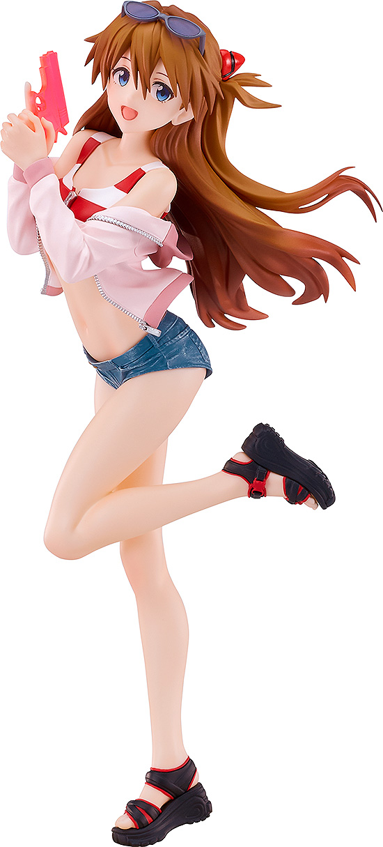 Pop Up Parade - Beach Queens Asuka Shikinami Langley L Size - Rebuild Of Evangelion