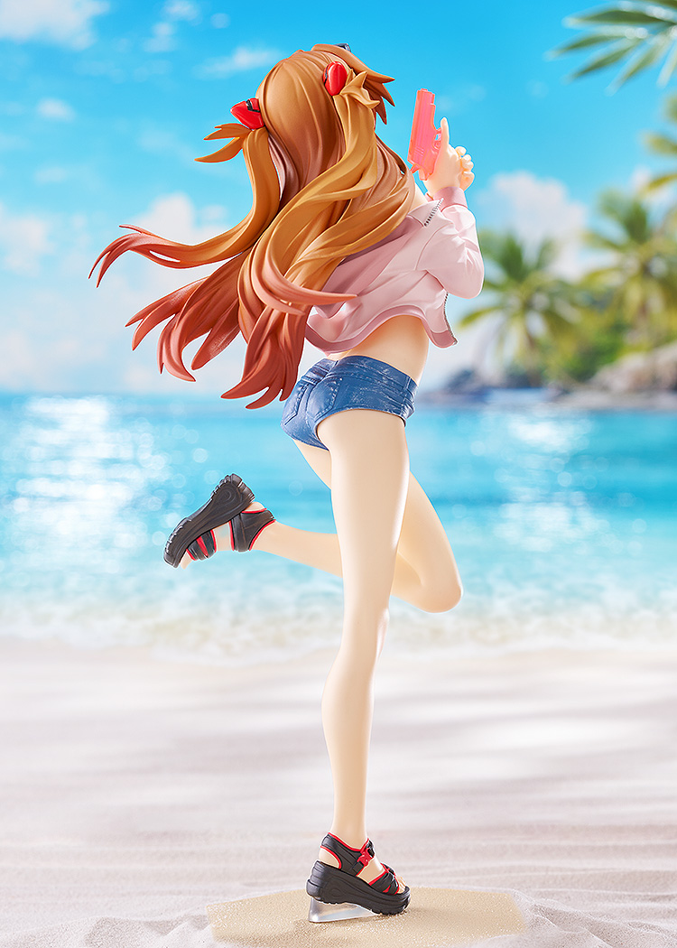 Pop Up Parade - Beach Queens Asuka Shikinami Langley L Size - Rebuild Of Evangelion