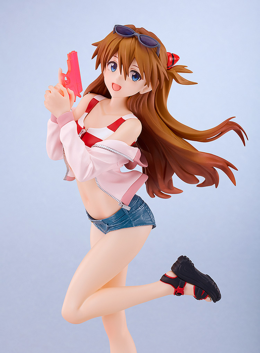 Pop Up Parade - Beach Queens Asuka Shikinami Langley L Size - Rebuild Of Evangelion
