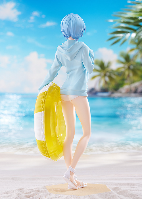 Pop Up Parade - Beach Queens Rei Ayanami L Size - Rebuild Of Evangelion