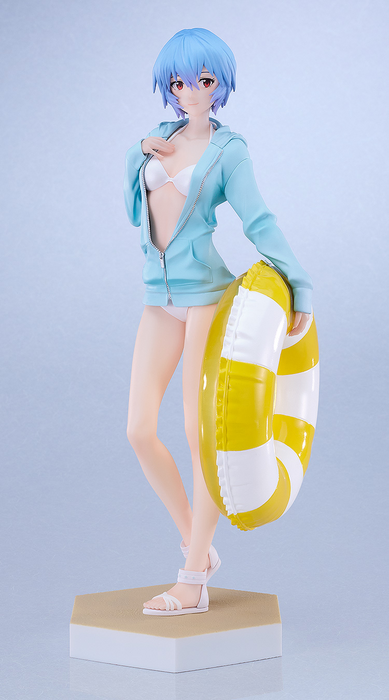 Pop Up Parade - Beach Queens Rei Ayanami L Size - Rebuild Of Evangelion