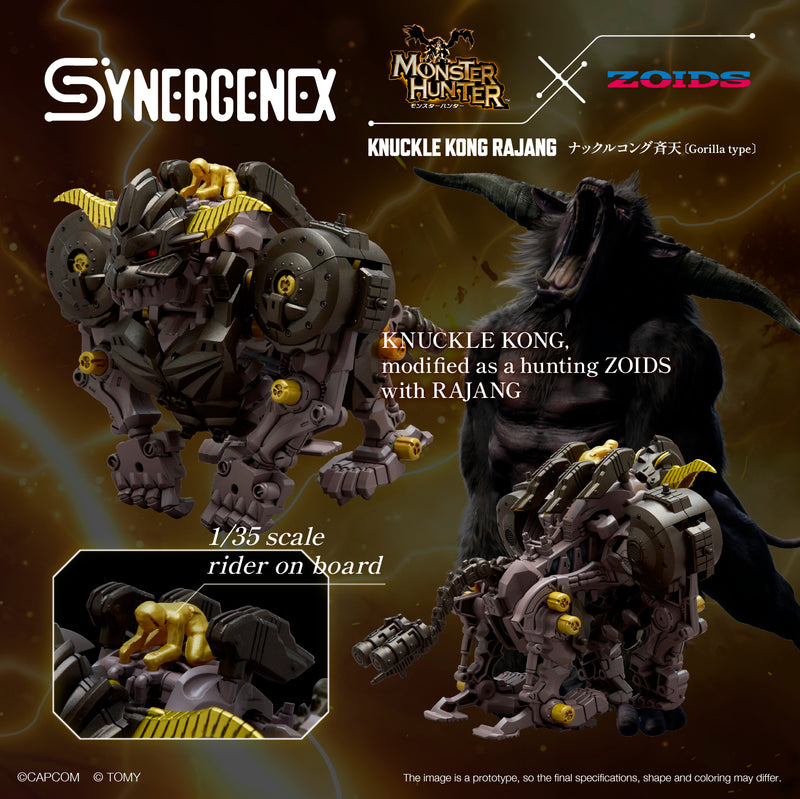 T-Spark - Knuckle Kong Rajang - Monster Hunter X Zoids