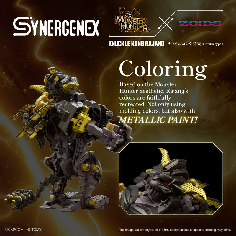 T-Spark - Knuckle Kong Rajang - Monster Hunter X Zoids