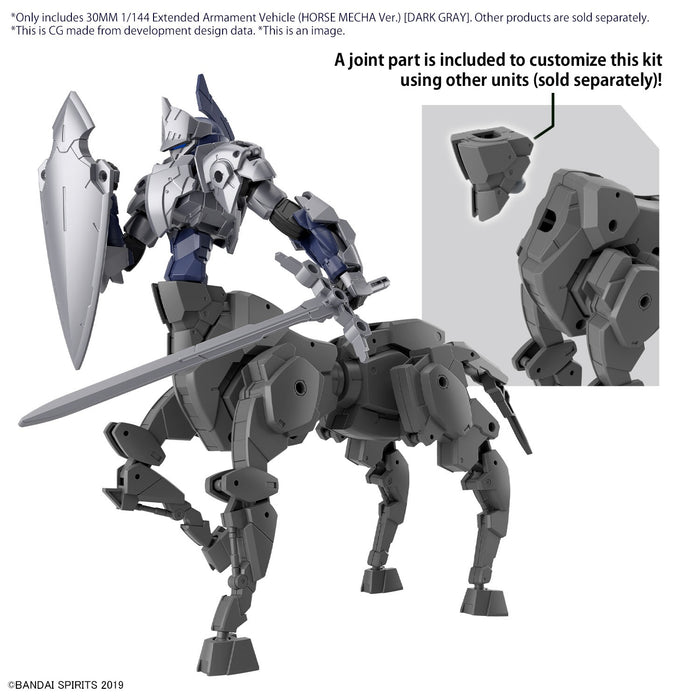 [ARRIVED][APR 2024] 30MM Extended Armament Vehicle (Horse Mecha Ver.) [Dark Gray] 1/144