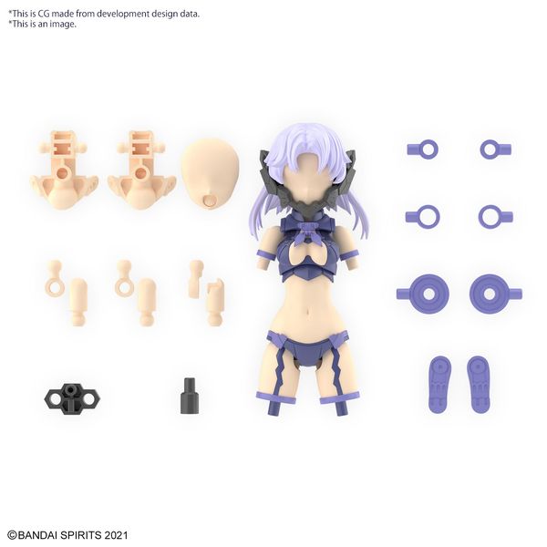 [ARRIVED][MAR 2024] 30MS Optional Parts Set 11 (Fang Costume) [Color A] 1/144