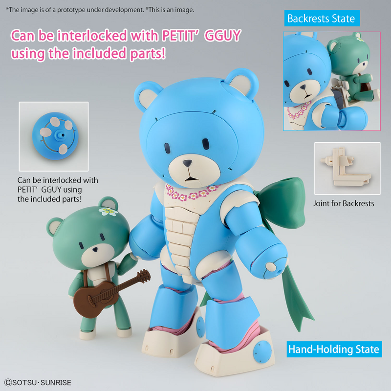 HGGBM Beargguy Ohana & Aloharo Set 1/144