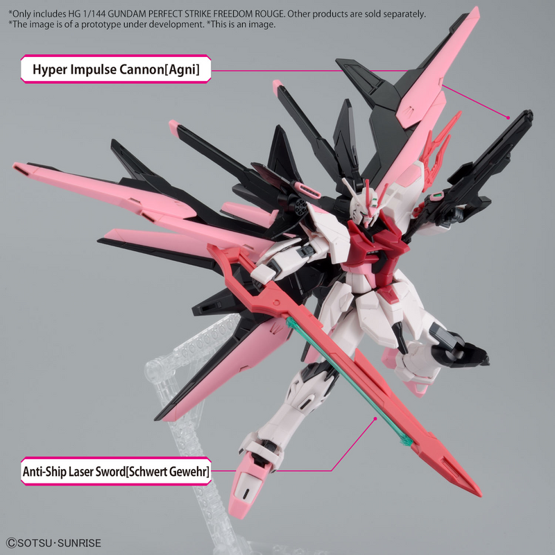 HGGBM Gundam Perfect Strike Freedom Rouge 1/144