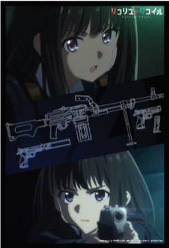 Little Armory - LALR02 Lycoris Recoil Weapons Takina Ver. 1/12
