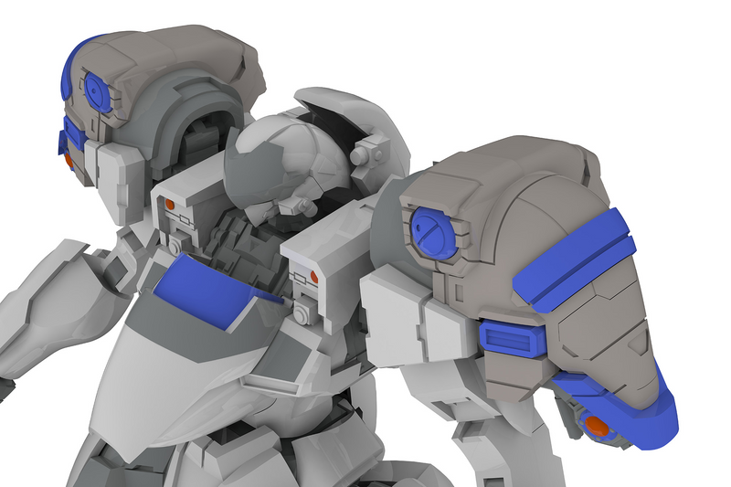 Plum PMOA - X-4RR (PDFR-R807) PLD - POWERdoLLS2 1/48