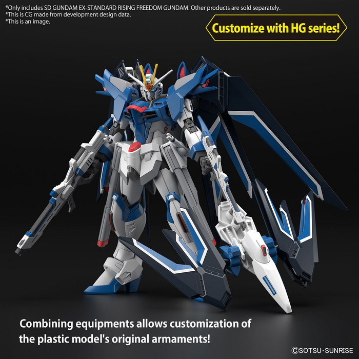 SD EX-Standard 020 Rising Freedom Gundam