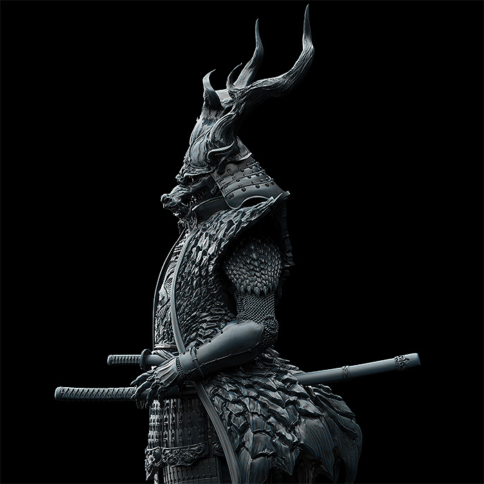 Zodiac Warrior: Dragon Plastic Model Kit