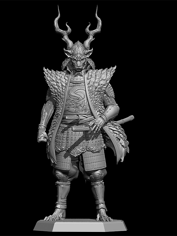 Zodiac Warrior: Dragon Plastic Model Kit