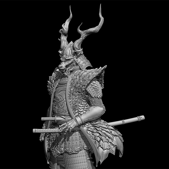 Zodiac Warrior: Dragon Plastic Model Kit