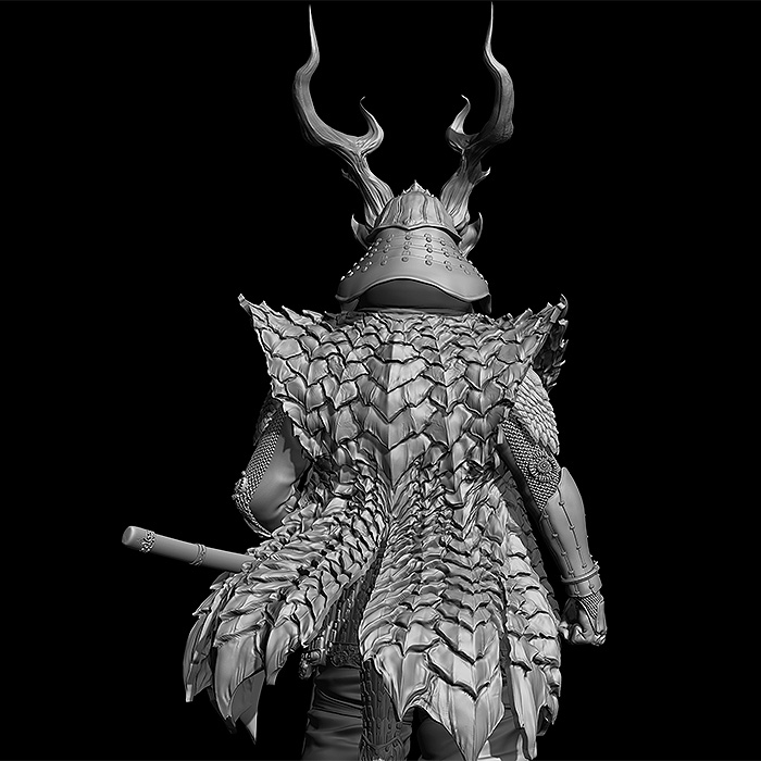 Zodiac Warrior: Dragon Plastic Model Kit