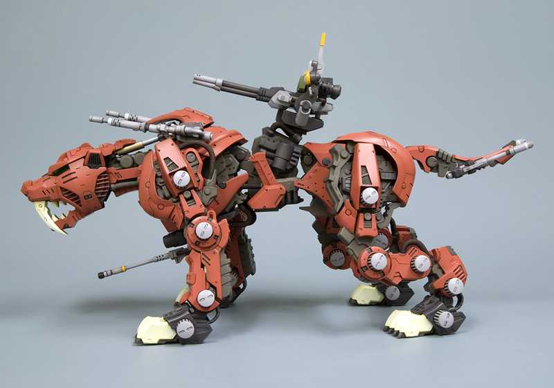 Zoids HMM 006 - EZ-016 Saber Tiger Marking Plus Ver. 1/72