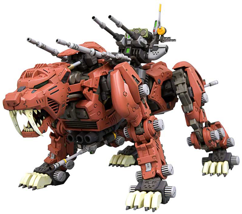 Zoids HMM 006 - EZ-016 Saber Tiger Marking Plus Ver. 1/72