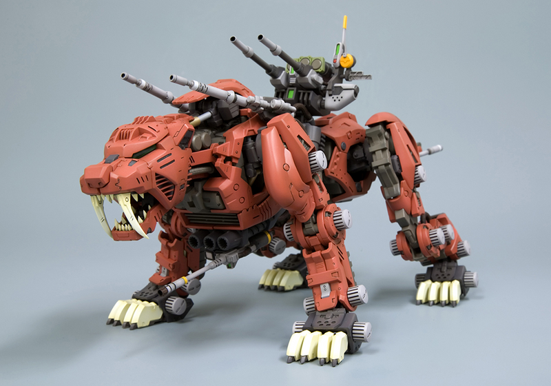 Zoids HMM 006 - EZ-016 Saber Tiger Marking Plus Ver. 1/72