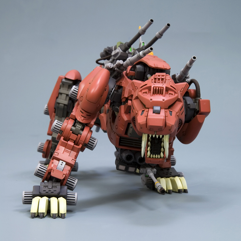 Zoids HMM 006 - EZ-016 Saber Tiger Marking Plus Ver. 1/72