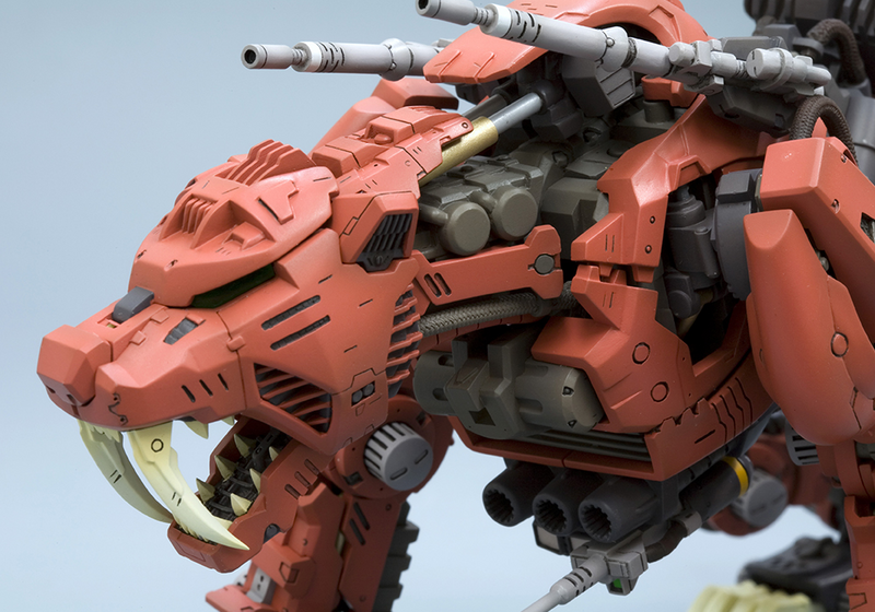 Zoids HMM 006 - EZ-016 Saber Tiger Marking Plus Ver. 1/72