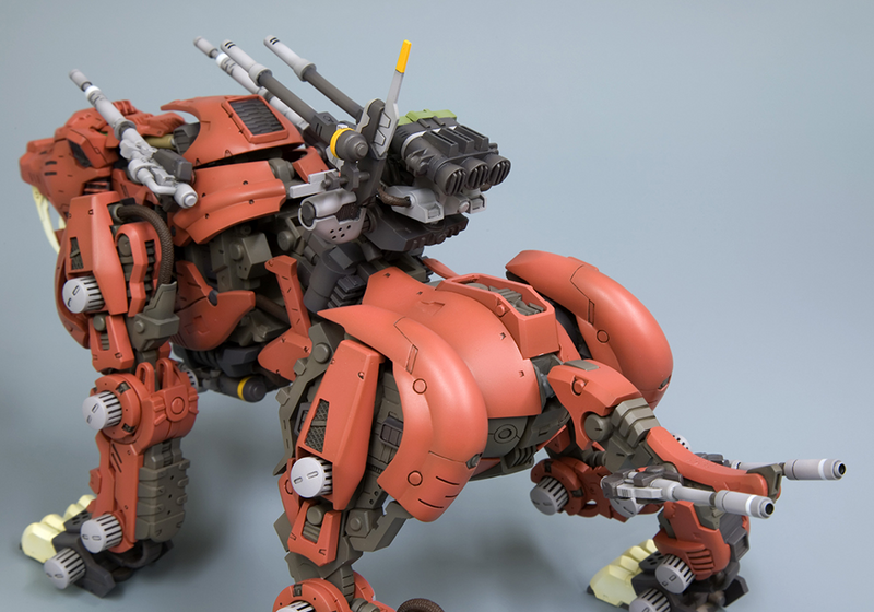 Zoids HMM 006 - EZ-016 Saber Tiger Marking Plus Ver. 1/72