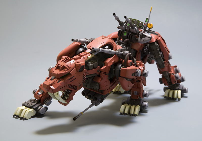 Zoids HMM 006 - EZ-016 Saber Tiger Marking Plus Ver. 1/72