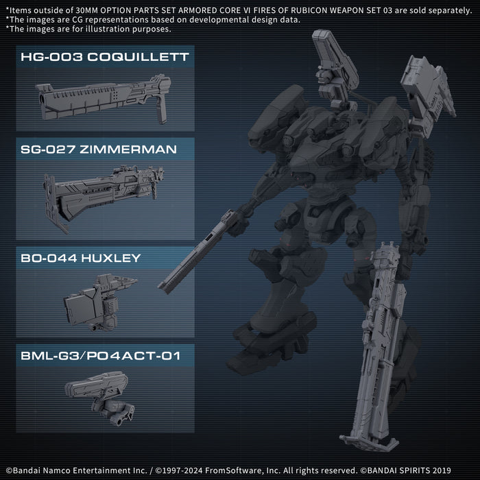 30MM Armored Core VI Fires Of Rubicon Weapon Set 03