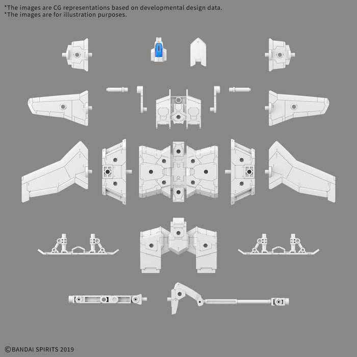 30MM Extended Armament Vehicle (Wing Mobile Ver.) 1/144