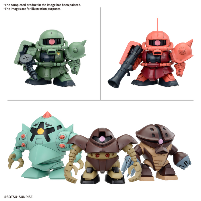 BB Senshi Zeon Principality MS Set