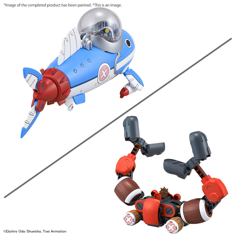Chopper Robot No. 3 & No. 5 Set (Chopper Submarine & Chopper Crane)