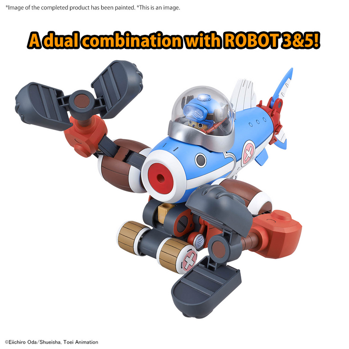 [Pre-Order END][ETA Q2 2025] Chopper Robot No. 3 & No. 5 Set (Chopper Submarine & Chopper Crane)